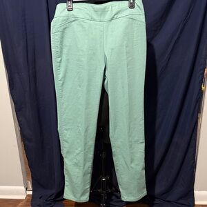 Croft & Barrow Light Green Women's Straight Leg Pants